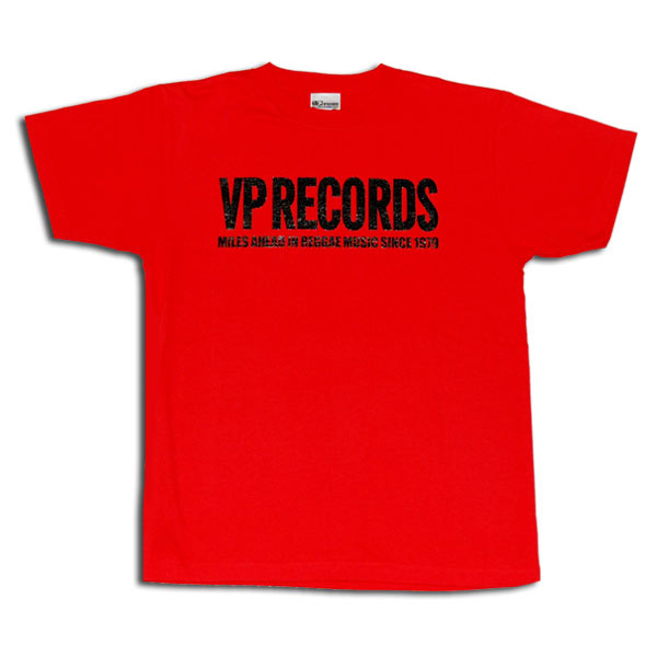 VP RECORDS RED TEE